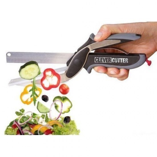 Clever Cutter - 2 en 1 Couteau Ciseaux