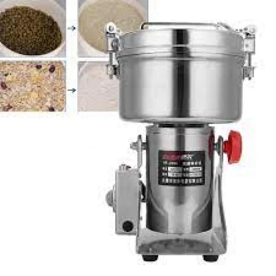 Électrique 2 Kg Grain Cors farine épices céréales nourriture sèche Moulin  Mill Grind machine