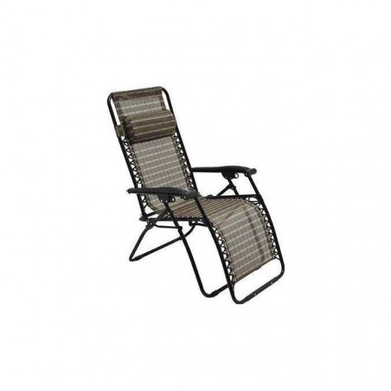 Chaise Pliante et Inclinable - 154 x 65 x 82,5 cm