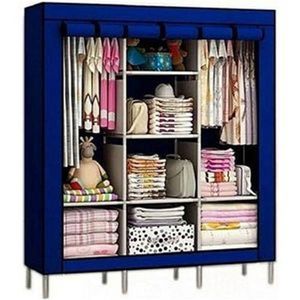 Armoire Penderie 3 Battants en tissu