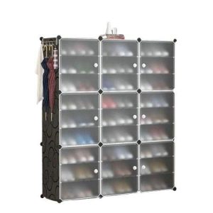 Armoire à Chaussures Etagère 54 paires