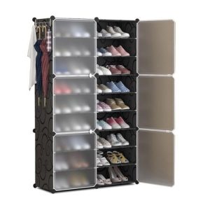 Rangement de Chaussures en plastique 36 paires