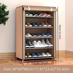 Étagère à Chaussures 5 Niveaux