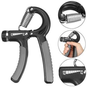 Poignées réglables pour exercices de musculation des mains et avant-bras 10-40 Kg