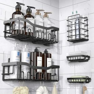Étagère Salle de bain 5 en 1 de 5 pièces