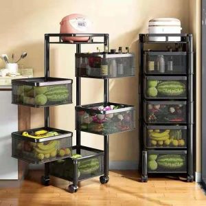 Etagère de Rangement 5 étages carrée