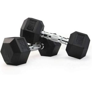 Haltère hexagonale Musculation - poids de musculation - biceps 2 x 10 kg