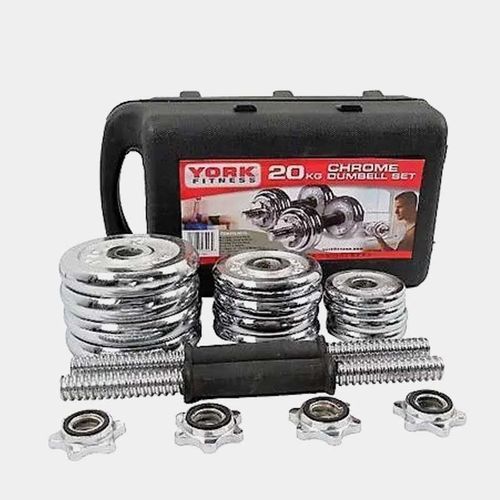 Haltères rechargeables de 20 kg (2 biceps de 10 kg) - Poids pour Exercices Entraînement de Musculation – Image 2