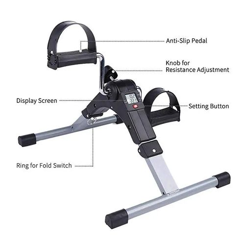 Mini Pédalier d'appartement Vélo Pliable Pour Fitness/Cardio Training - Écran LED – Image 5