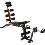 Six Pack Care Équipement de fitness multifonctionnel - Pédale de pompe, exercices abdominaux,  bras et  épaules