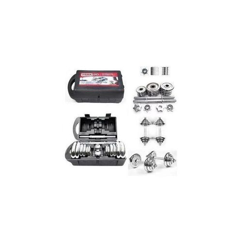 Haltères rechargeables de 15 kg (2 biceps de 7.5 kg) - Poids pour Exercices Entraînement de Musculation – Image 2