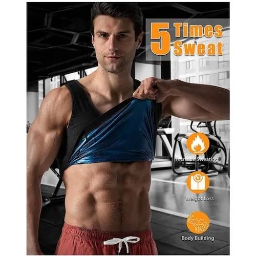 Gilet Ceinture de sudation pour hommes, pour la perte de poids, amincissement – Image 4
