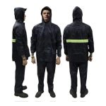 Imperméable avec pantalon - pvc pluie réflecteur
