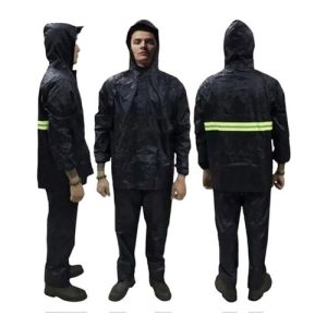 Imperméable avec pantalon - pvc pluie réflecteur
