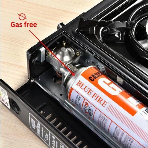 Réchaud à Gaz De Camping Portable à Brûleur Unique, En Acier Inoxydable – Image 4