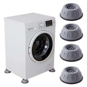Lot de 4 Coussinets en Caoutchouc Anti-vibration Pour Réfrigérateur/Cuisinière/Machine a Laver