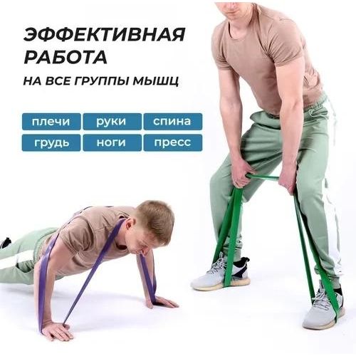 Lot de 5 Bandes élastiques pour le fitness, extenseur de bande, caoutchouc pour l'entraînement et tractions – Image 5