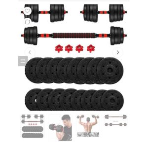 Haltères 30kg musculation Réglable